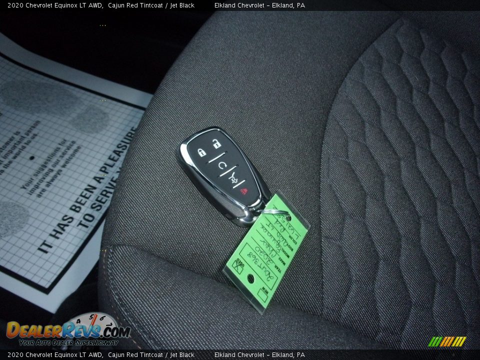 2020 Chevrolet Equinox LT AWD Cajun Red Tintcoat / Jet Black Photo #29