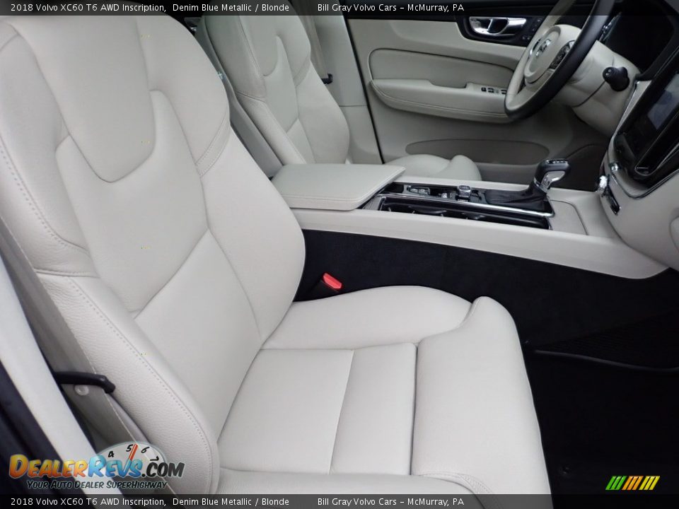 Front Seat of 2018 Volvo XC60 T6 AWD Inscription Photo #11