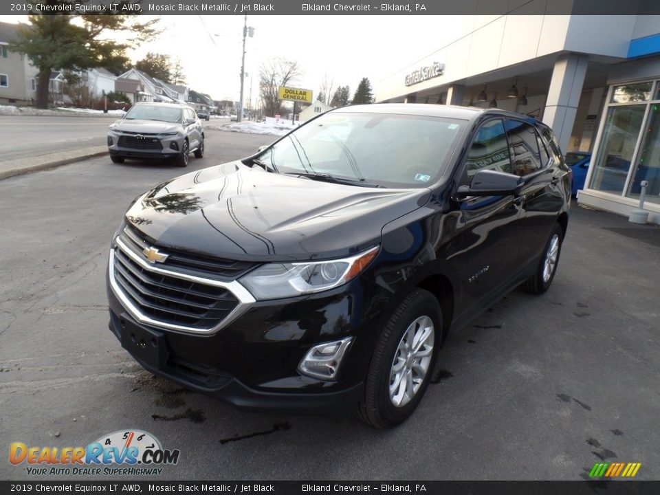 2019 Chevrolet Equinox LT AWD Mosaic Black Metallic / Jet Black Photo #1