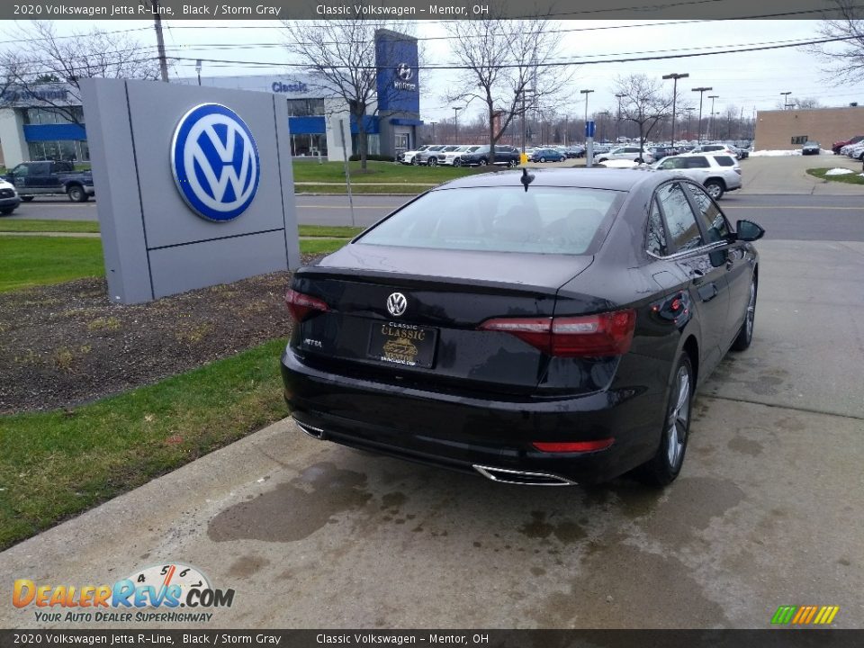 2020 Volkswagen Jetta R-Line Black / Storm Gray Photo #2