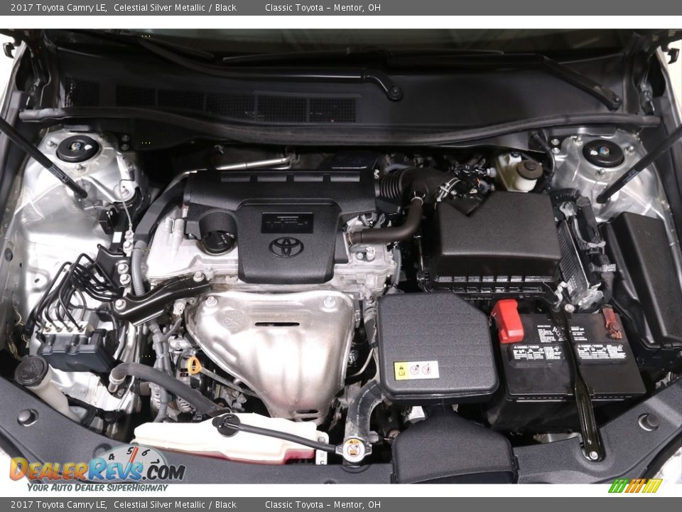 2017 Toyota Camry LE Celestial Silver Metallic / Black Photo #18