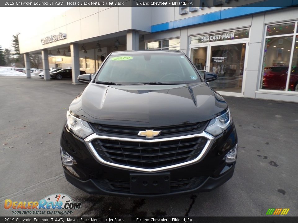 2019 Chevrolet Equinox LT AWD Mosaic Black Metallic / Jet Black Photo #2