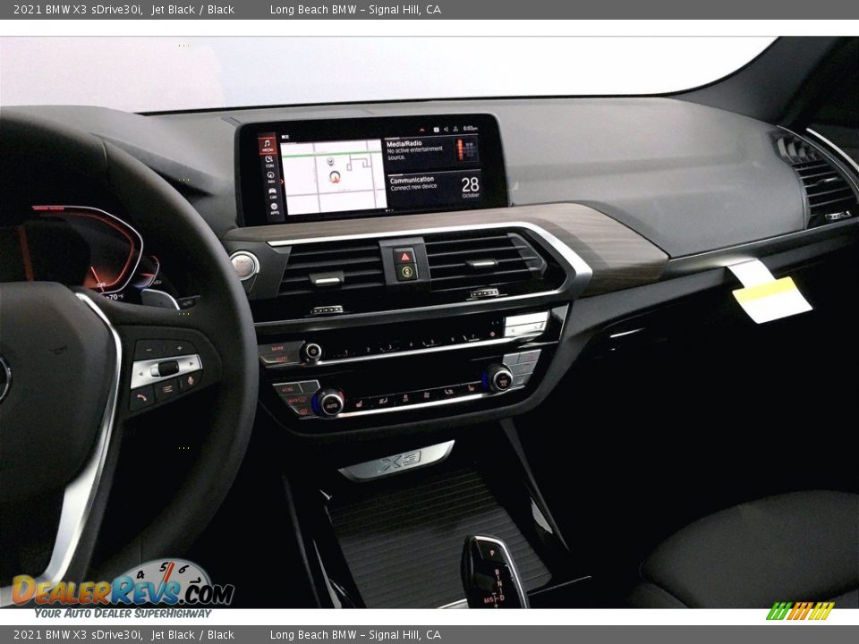 2021 BMW X3 sDrive30i Jet Black / Black Photo #6