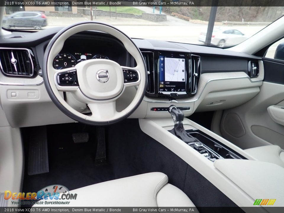 Front Seat of 2018 Volvo XC60 T6 AWD Inscription Photo #17