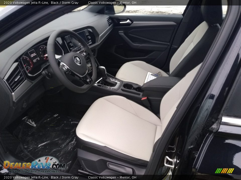 Storm Gray Interior - 2020 Volkswagen Jetta R-Line Photo #4