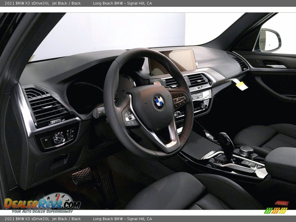 2021 BMW X3 sDrive30i Jet Black / Black Photo #7
