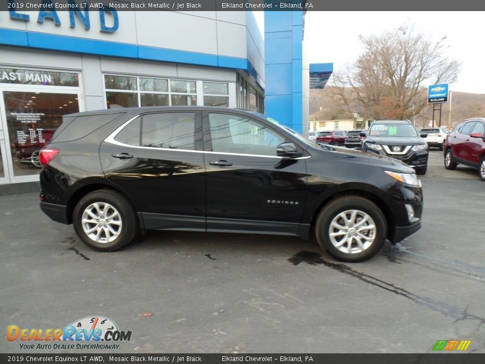 2019 Chevrolet Equinox LT AWD Mosaic Black Metallic / Jet Black Photo #4