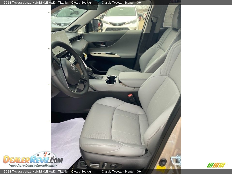 2021 Toyota Venza Hybrid XLE AWD Titanium Glow / Boulder Photo #2