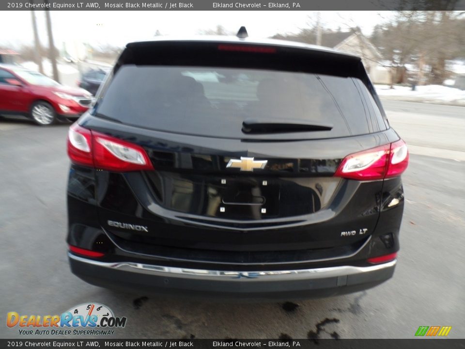 2019 Chevrolet Equinox LT AWD Mosaic Black Metallic / Jet Black Photo #6