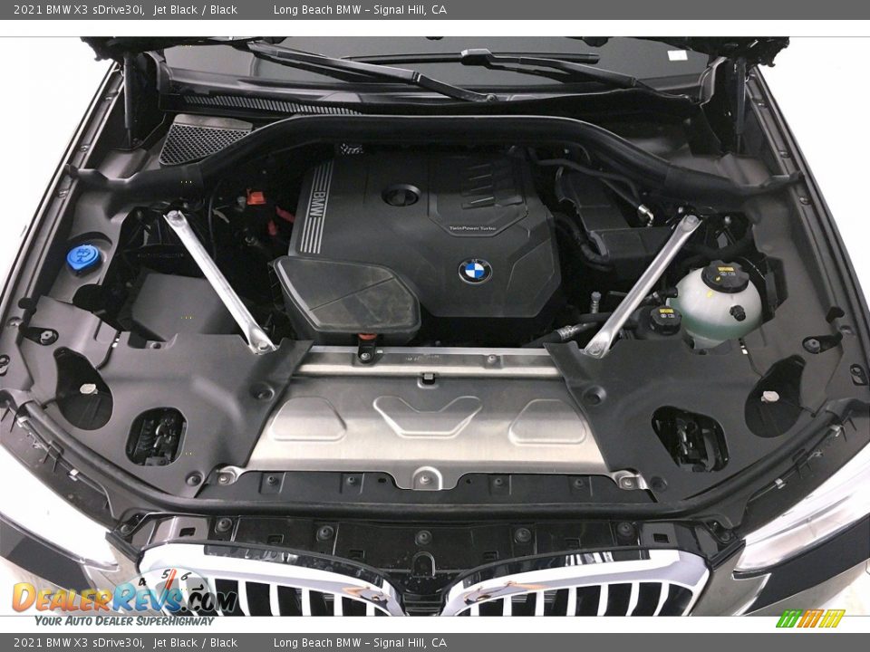 2021 BMW X3 sDrive30i 2.0 Liter TwinPower Turbocharged DOHC 16-Valve Inline 4 Cylinder Engine Photo #10