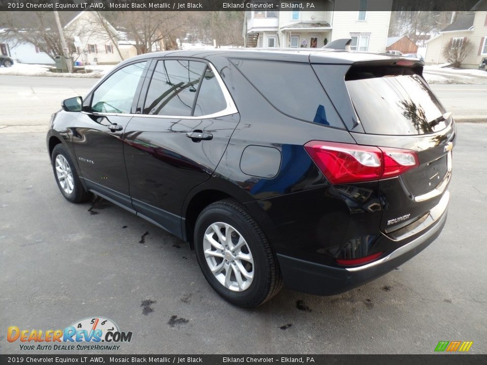 2019 Chevrolet Equinox LT AWD Mosaic Black Metallic / Jet Black Photo #7