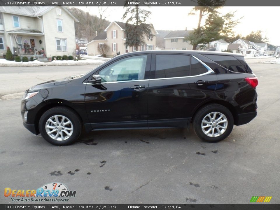 2019 Chevrolet Equinox LT AWD Mosaic Black Metallic / Jet Black Photo #8