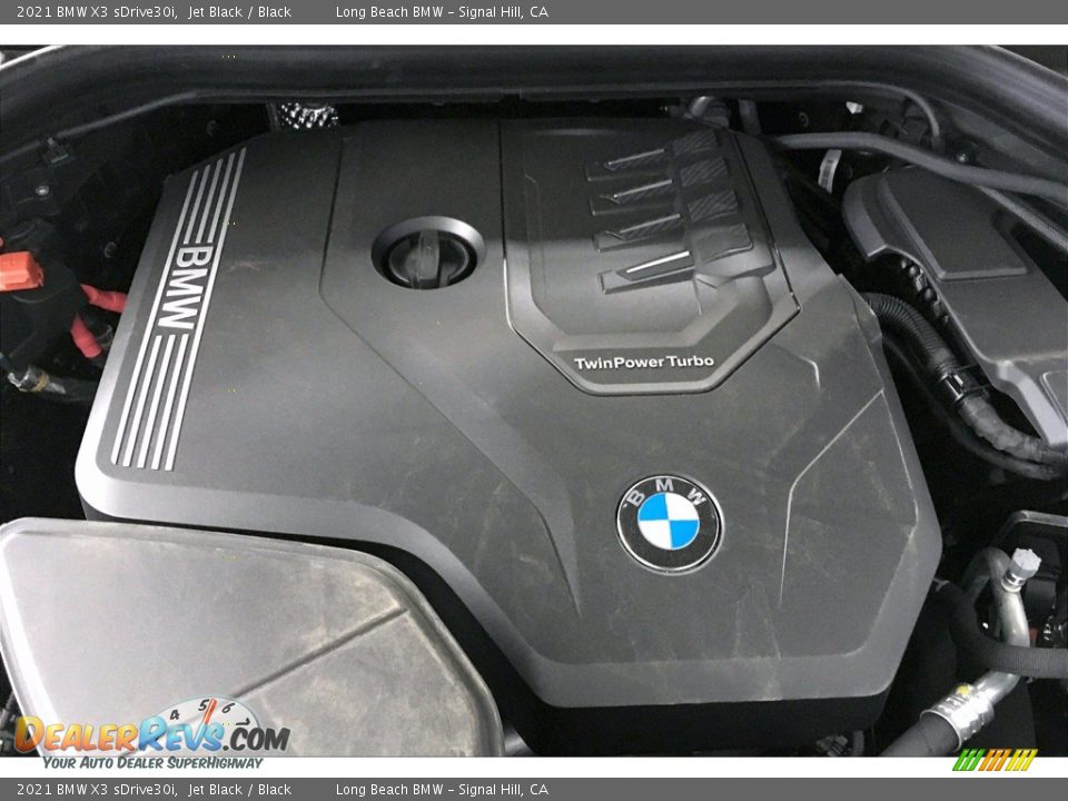 2021 BMW X3 sDrive30i Jet Black / Black Photo #11