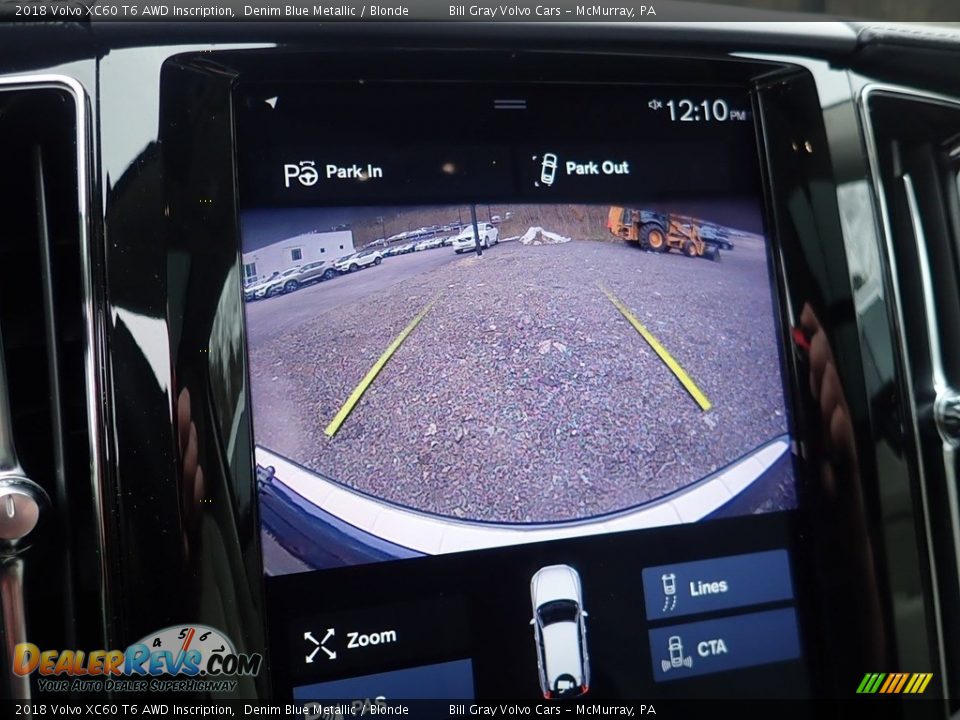 2018 Volvo XC60 T6 AWD Inscription Denim Blue Metallic / Blonde Photo #25
