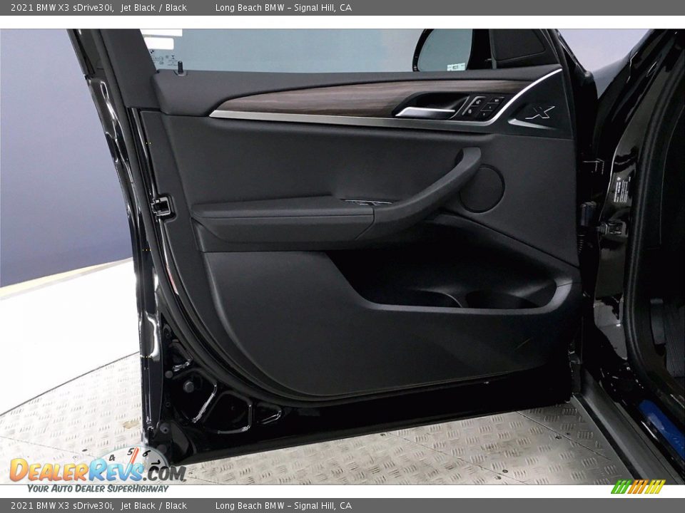 2021 BMW X3 sDrive30i Jet Black / Black Photo #13