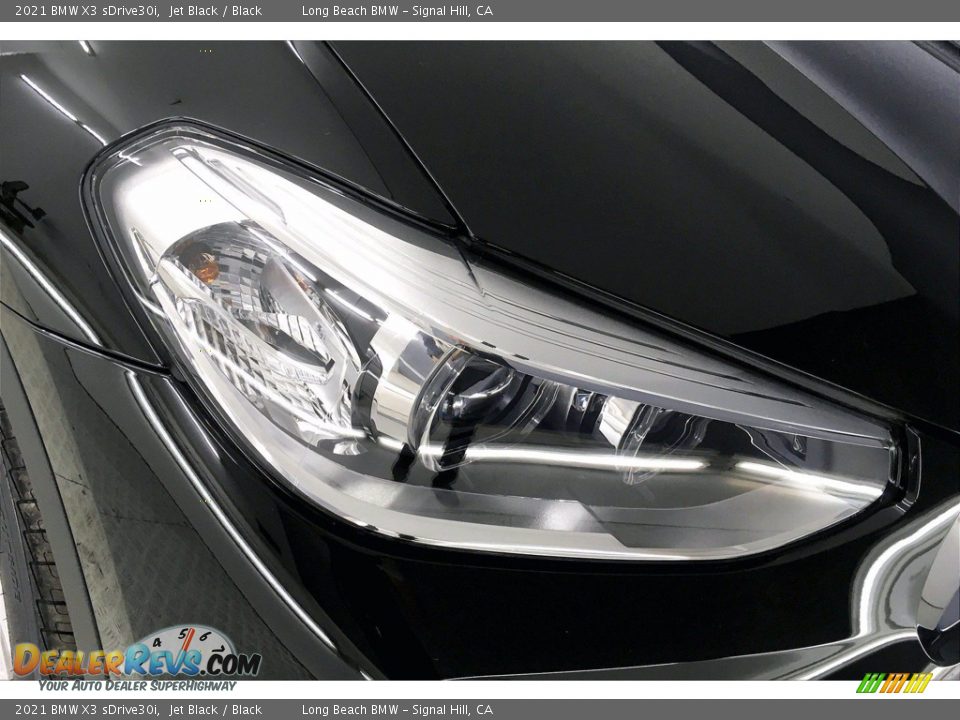 2021 BMW X3 sDrive30i Jet Black / Black Photo #14