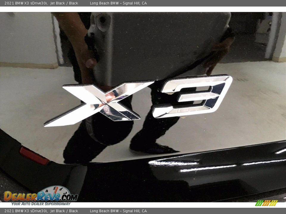 2021 BMW X3 sDrive30i Jet Black / Black Photo #16