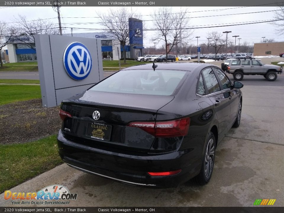 2020 Volkswagen Jetta SEL Black / Titan Black Photo #2