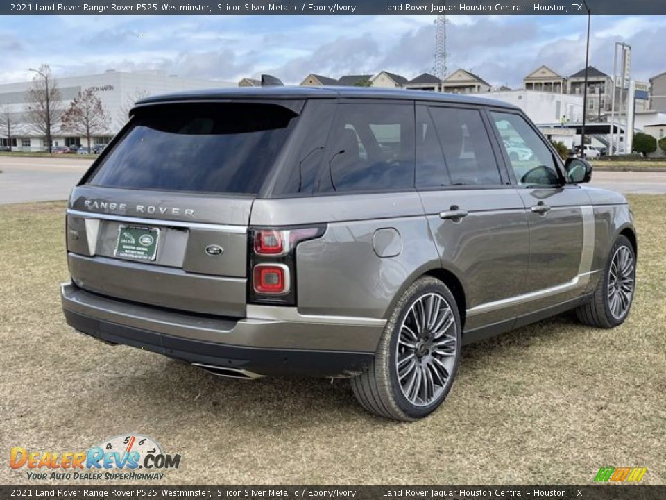 Silicon Silver Metallic 2021 Land Rover Range Rover P525 Westminster Photo #3