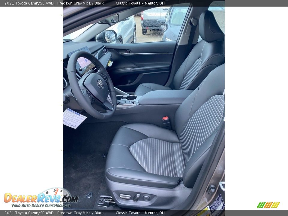 Front Seat of 2021 Toyota Camry SE AWD Photo #2