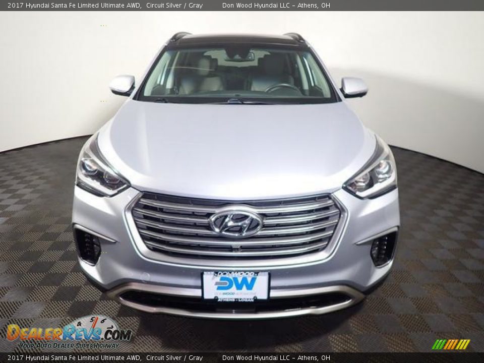 2017 Hyundai Santa Fe Limited Ultimate AWD Circuit Silver / Gray Photo #4
