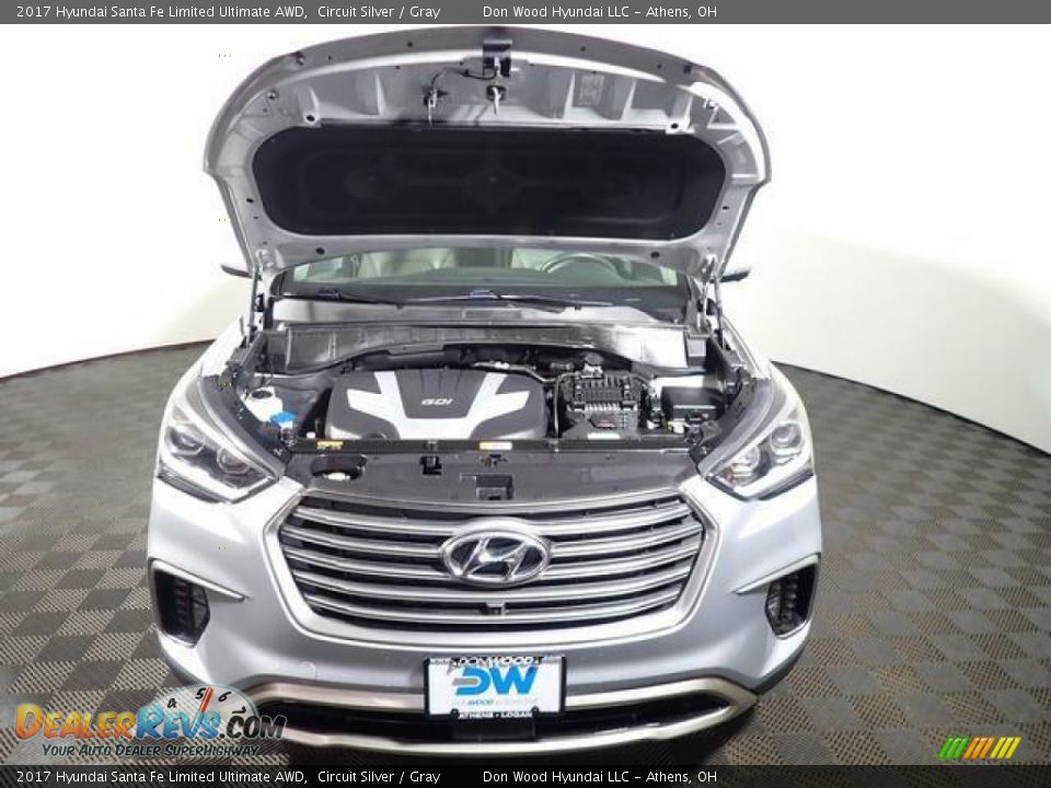 2017 Hyundai Santa Fe Limited Ultimate AWD Circuit Silver / Gray Photo #5