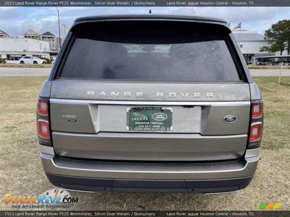 2021 Land Rover Range Rover P525 Westminster Silicon Silver Metallic / Ebony/Ivory Photo #9