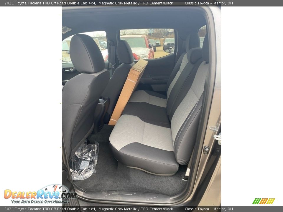 2021 Toyota Tacoma TRD Off Road Double Cab 4x4 Magnetic Gray Metallic / TRD Cement/Black Photo #3