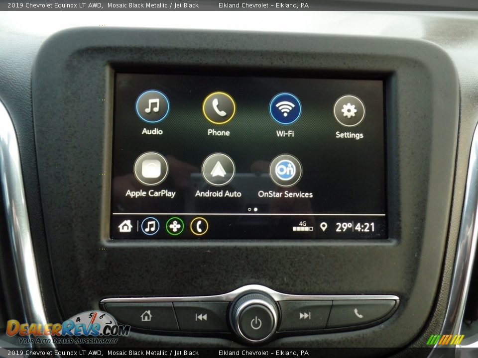 2019 Chevrolet Equinox LT AWD Mosaic Black Metallic / Jet Black Photo #23