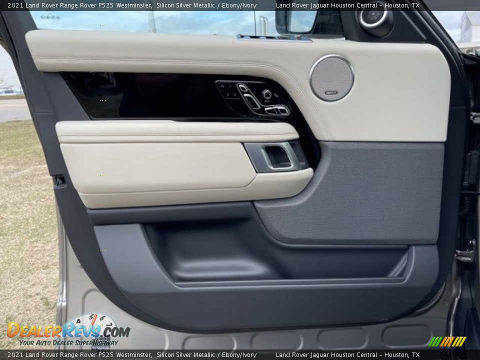 2021 Land Rover Range Rover P525 Westminster Silicon Silver Metallic / Ebony/Ivory Photo #13