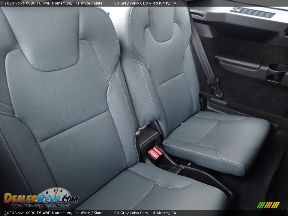 Rear Seat of 2020 Volvo XC90 T6 AWD Momentum Photo #15