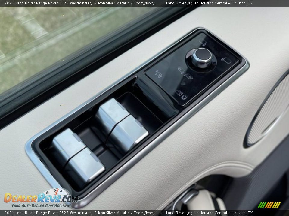 2021 Land Rover Range Rover P525 Westminster Silicon Silver Metallic / Ebony/Ivory Photo #16