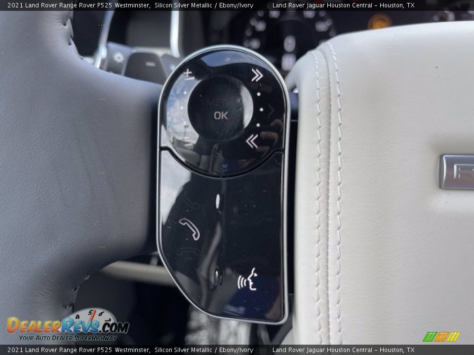 2021 Land Rover Range Rover P525 Westminster Silicon Silver Metallic / Ebony/Ivory Photo #18