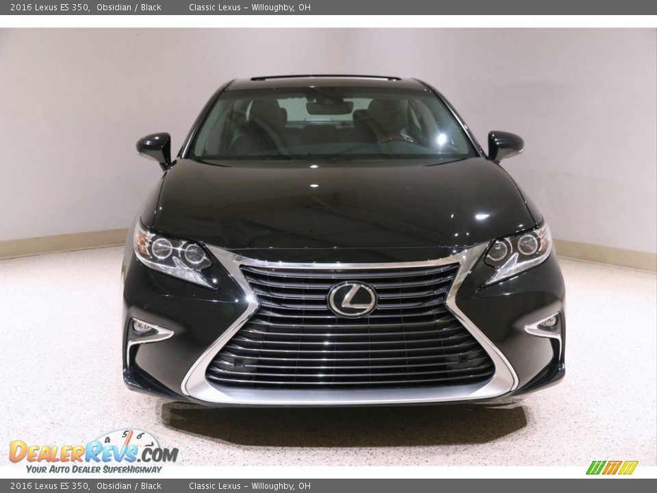 2016 Lexus ES 350 Obsidian / Black Photo #2