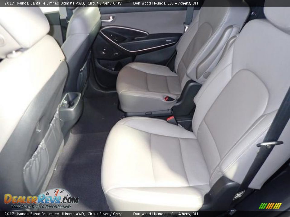 2017 Hyundai Santa Fe Limited Ultimate AWD Circuit Silver / Gray Photo #22
