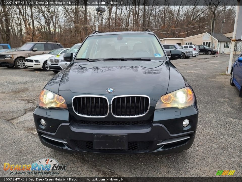 2007 BMW X5 3.0si Deep Green Metallic / Black Photo #10