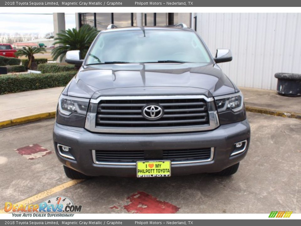 2018 Toyota Sequoia Limited Magnetic Gray Metallic / Graphite Photo #3