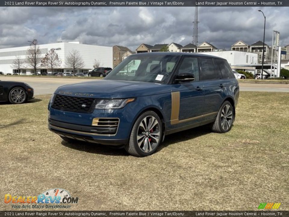 2021 Land Rover Range Rover SV Autobiography Dynamic Premium Palette Blue / Vintage Tan/Ebony Photo #1
