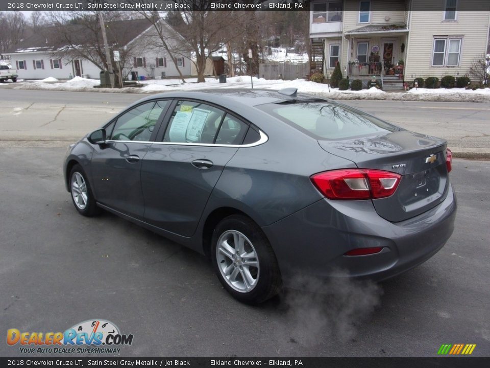 2018 Chevrolet Cruze LT Satin Steel Gray Metallic / Jet Black Photo #5