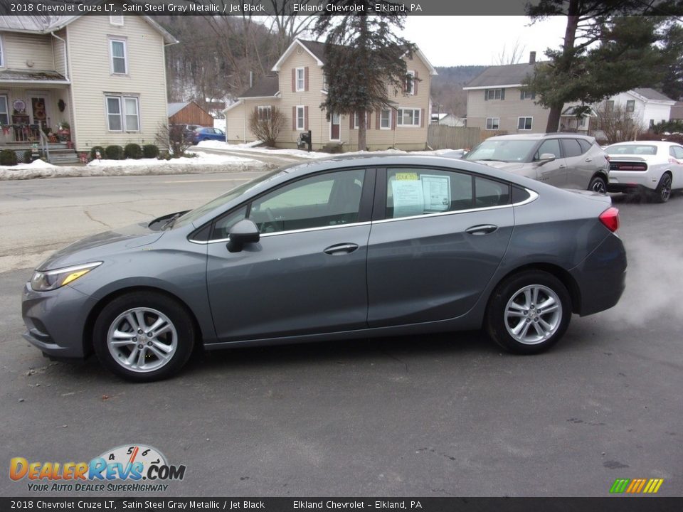 2018 Chevrolet Cruze LT Satin Steel Gray Metallic / Jet Black Photo #6