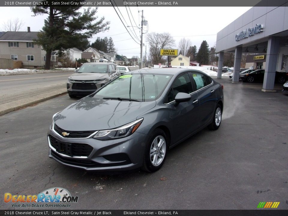 2018 Chevrolet Cruze LT Satin Steel Gray Metallic / Jet Black Photo #7