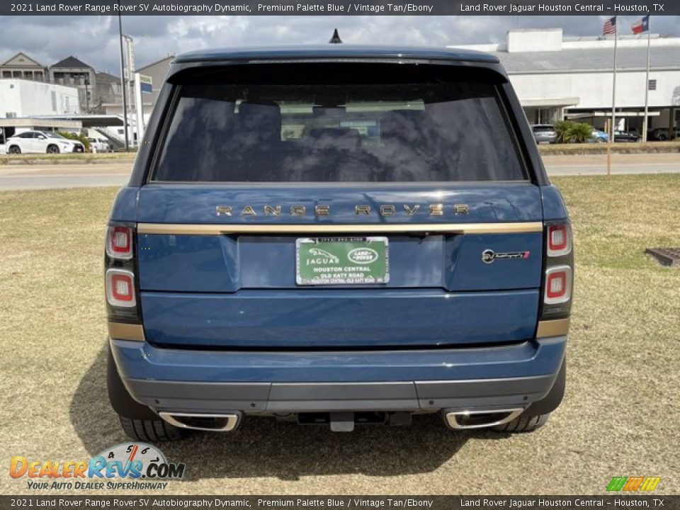 2021 Land Rover Range Rover SV Autobiography Dynamic Premium Palette Blue / Vintage Tan/Ebony Photo #9