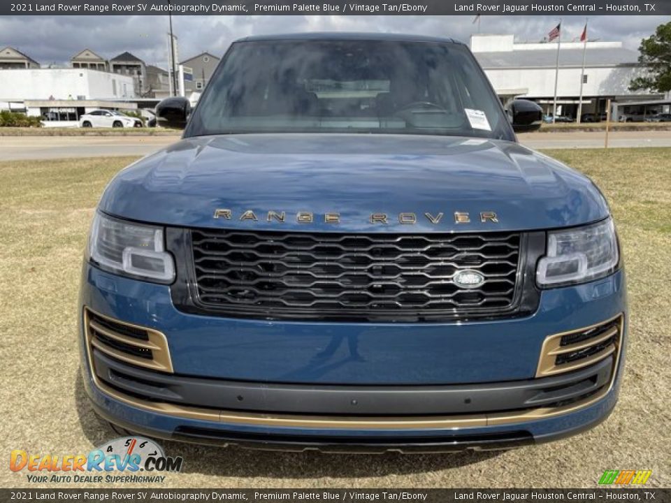 2021 Land Rover Range Rover SV Autobiography Dynamic Premium Palette Blue / Vintage Tan/Ebony Photo #10