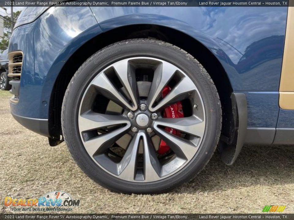 2021 Land Rover Range Rover SV Autobiography Dynamic Premium Palette Blue / Vintage Tan/Ebony Photo #11