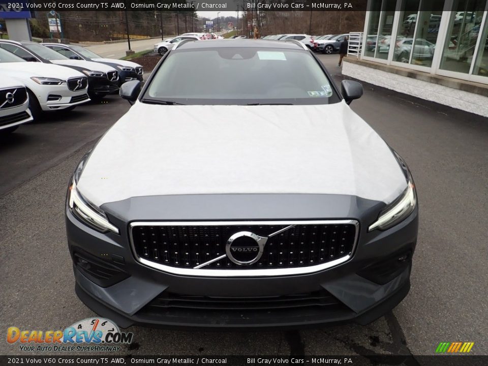 2021 Volvo V60 Cross Country T5 AWD Osmium Gray Metallic / Charcoal Photo #6