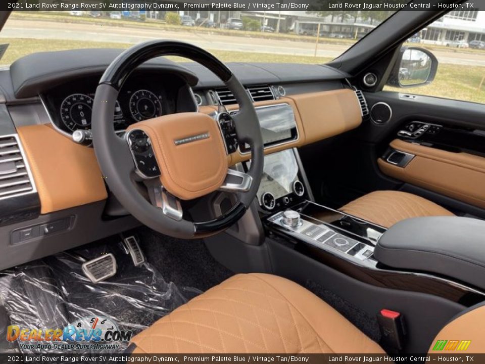 2021 Land Rover Range Rover SV Autobiography Dynamic Premium Palette Blue / Vintage Tan/Ebony Photo #12