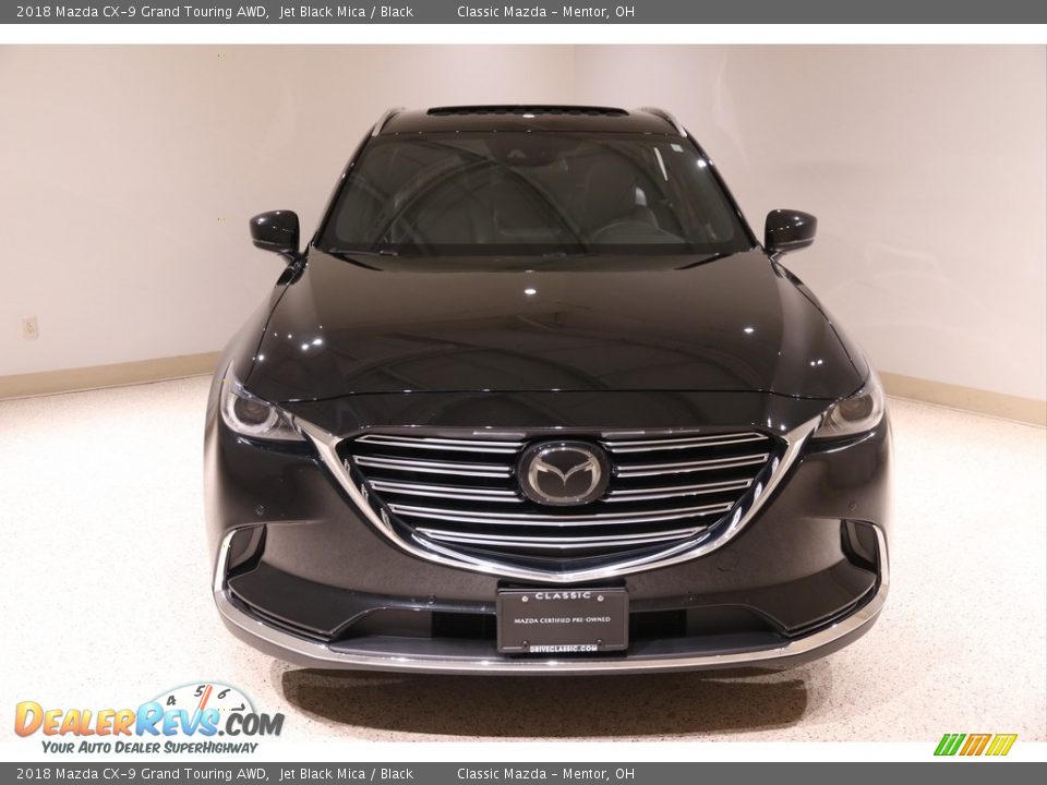 2018 Mazda CX-9 Grand Touring AWD Jet Black Mica / Black Photo #2