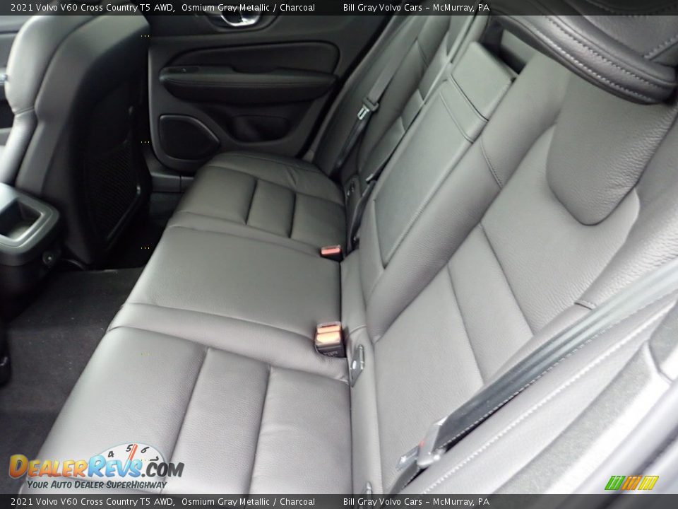 Rear Seat of 2021 Volvo V60 Cross Country T5 AWD Photo #8