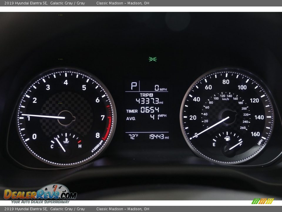 2019 Hyundai Elantra SE Galactic Gray / Gray Photo #7