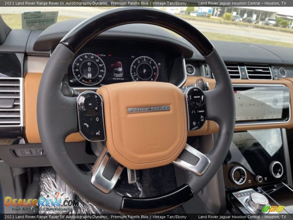 2021 Land Rover Range Rover SV Autobiography Dynamic Premium Palette Blue / Vintage Tan/Ebony Photo #16